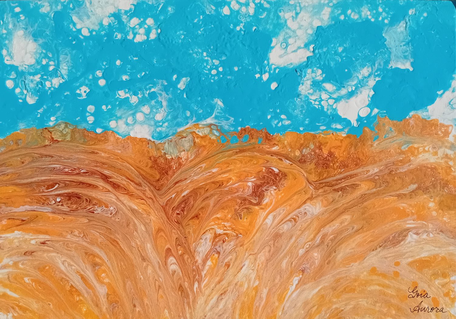 Fluid Art Painting